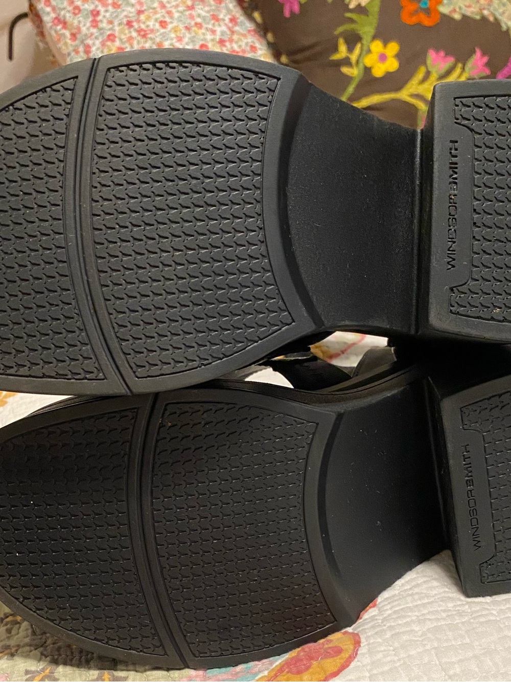 Windsor Smith Match Leather Platform Black Sandals Size 10 - Picture 6 of 9